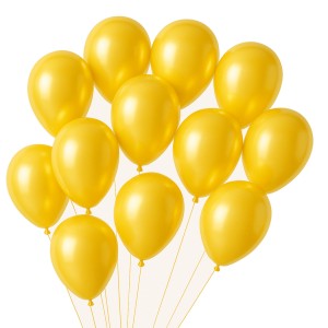 GLOBOLANDIA GLOBOS PERLADOS 12" AMARILLO x 25u